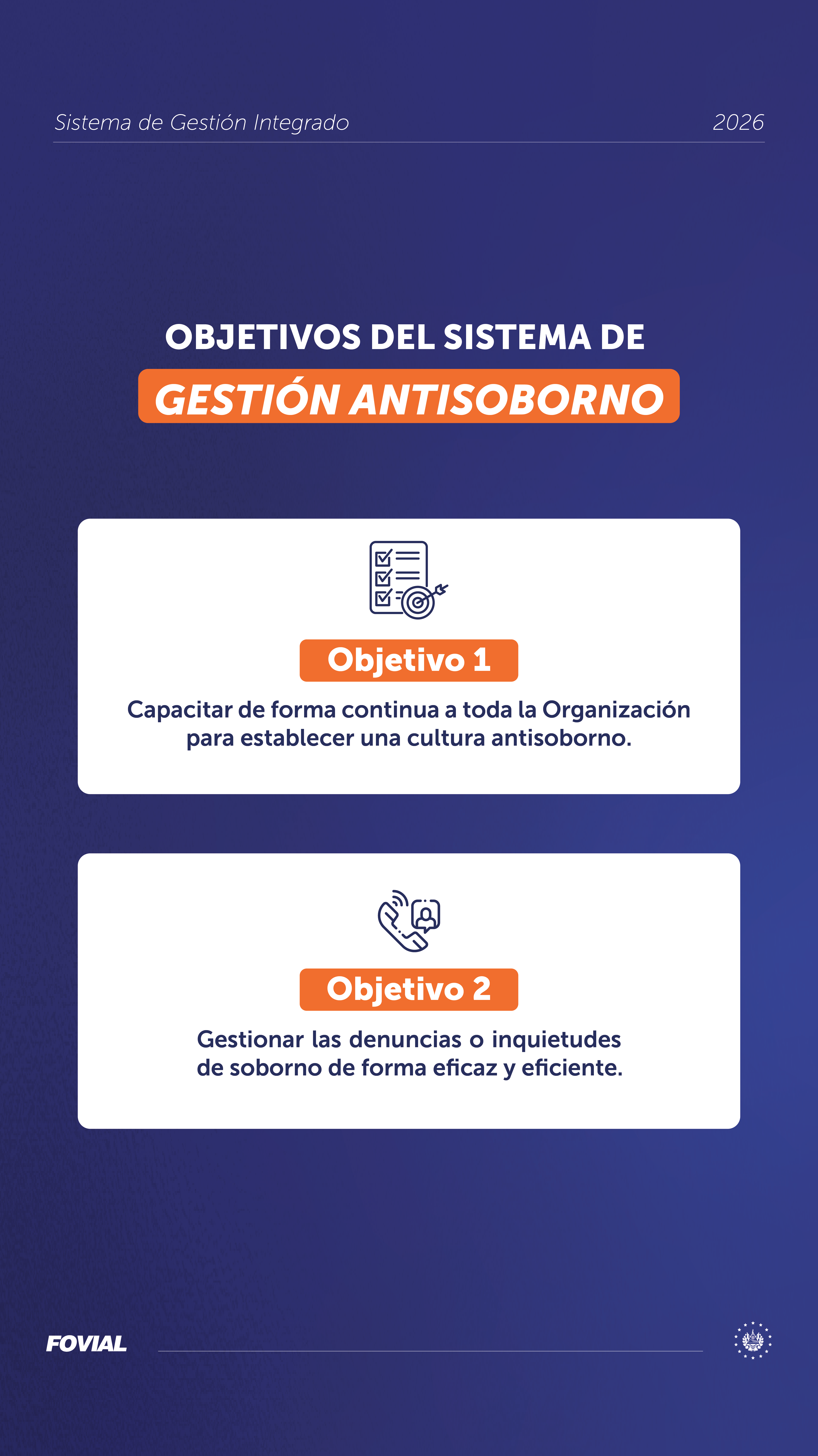 Objetivos SGAS